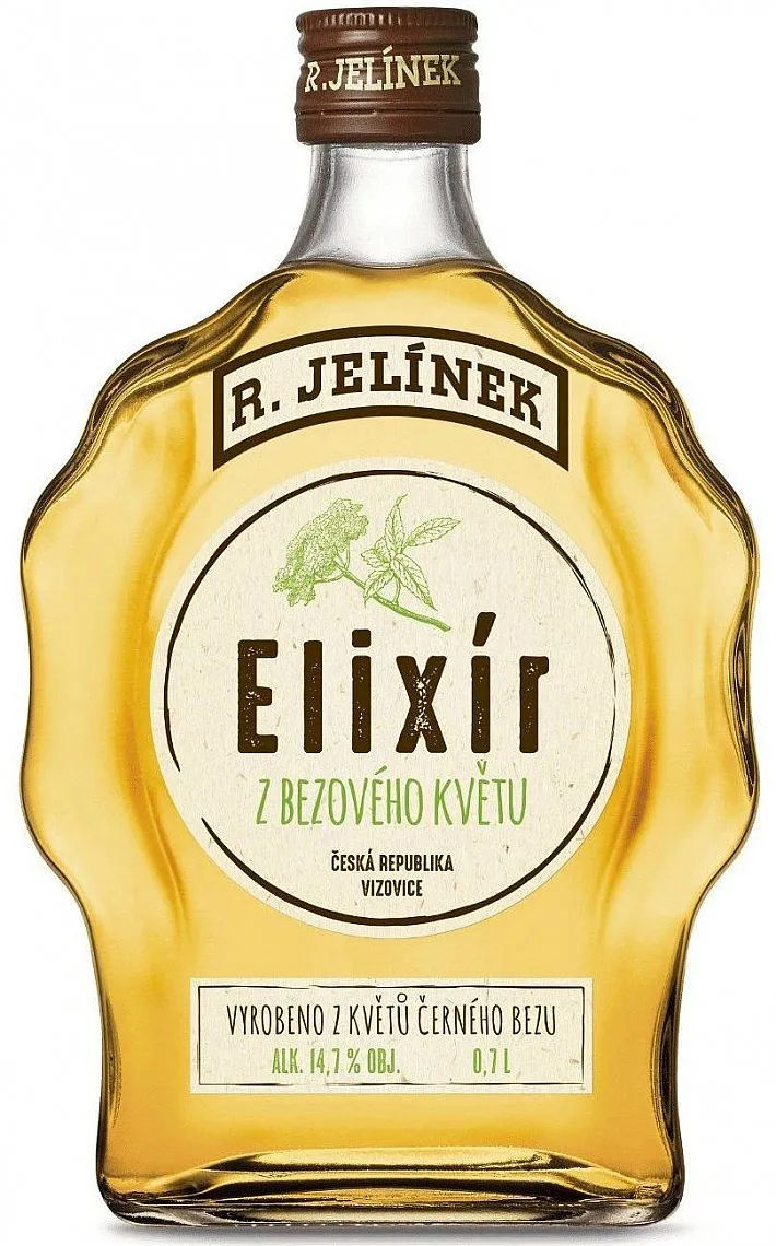 Jelínek Likér Elixír z Bezového květu  14.7%0.70l
