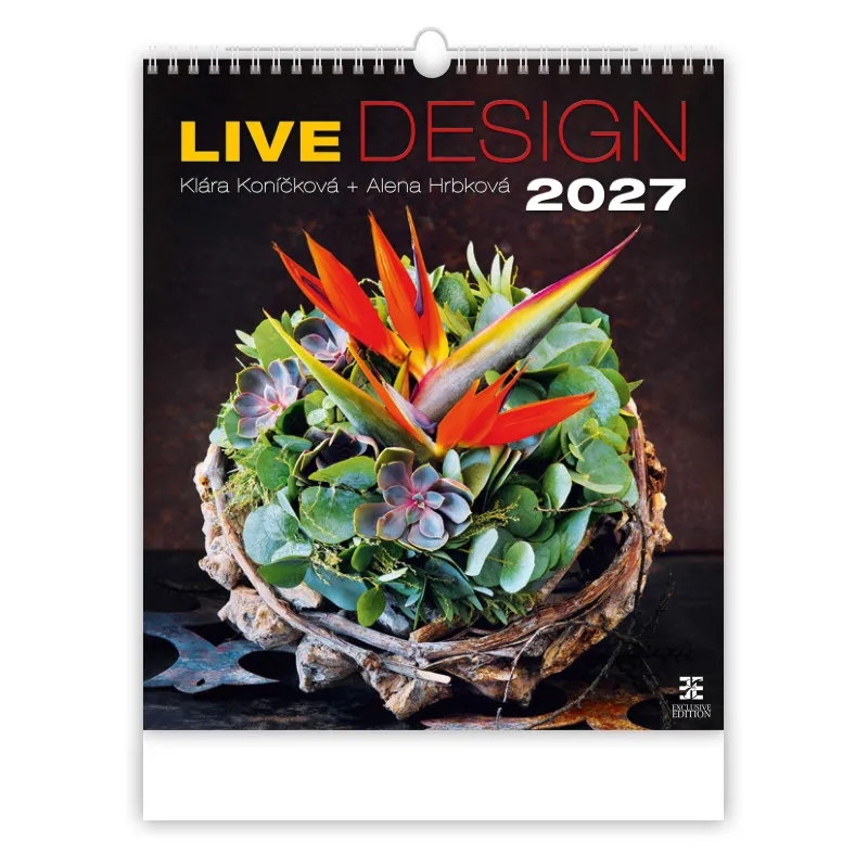 Kalendář nástěnný Exclusive Edition - Live Design / N260
