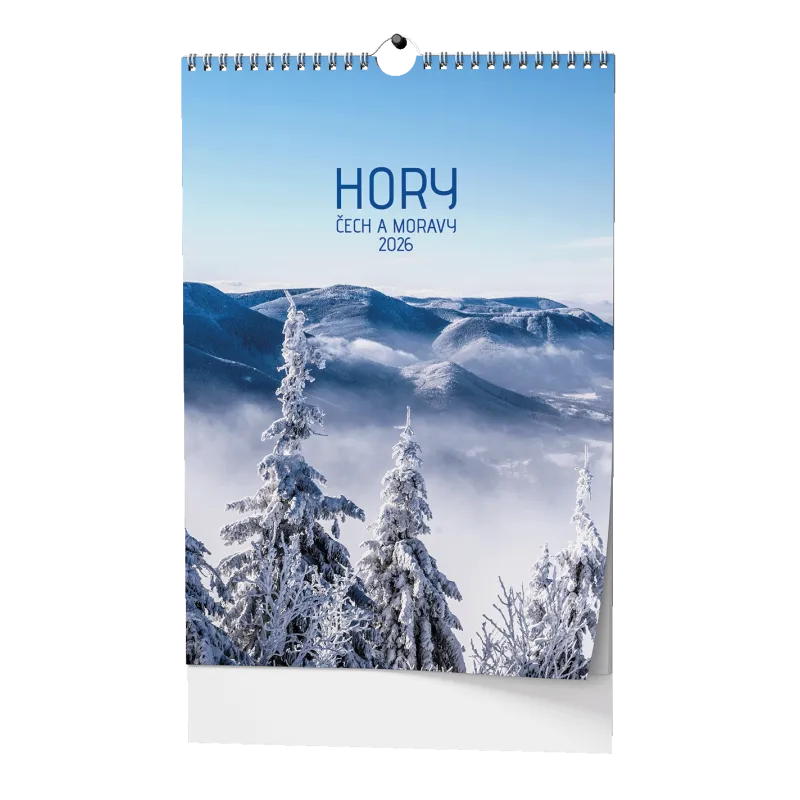 Kalendář nástěnný - Hory Čech a Moravy / BNG5