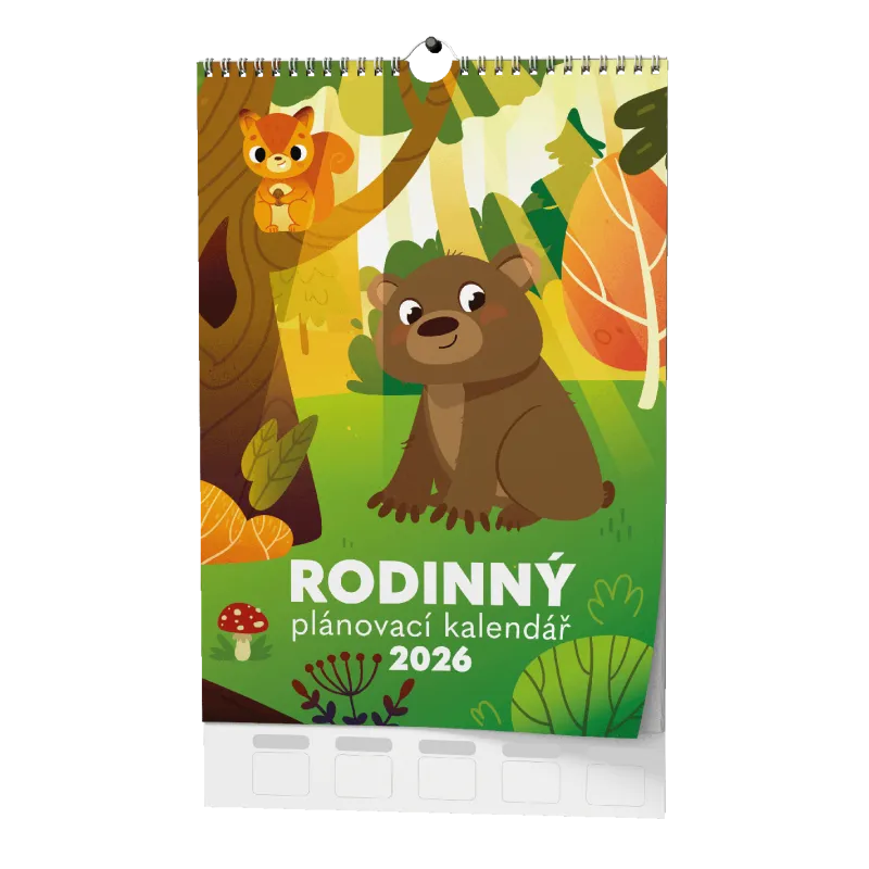 Kalendář nástěnný - Rodinný plánovací / BNC9