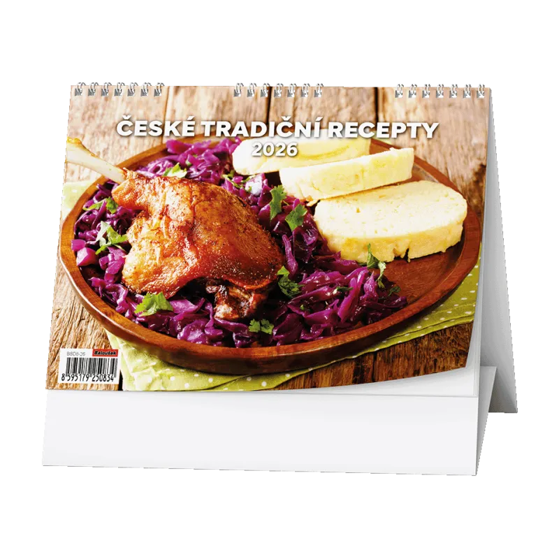 Kalendář stolní - České tradiční recepty / BSD8