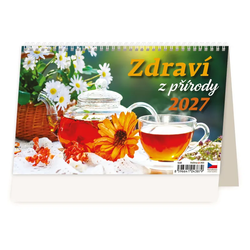 Kalendář stolní čtrnáctidení - Zdraví z přírody / S30
