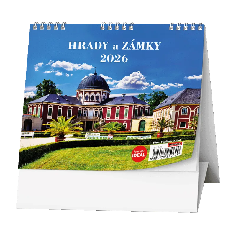 Kalendář stolní MINI - Hrady a zámky / BSL1