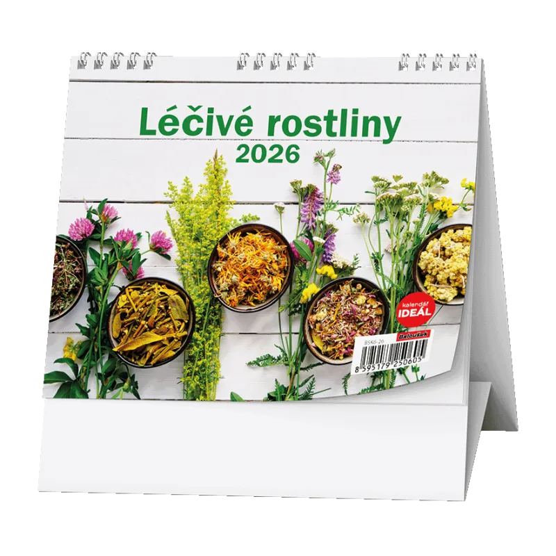 Kalendář stolní MINI - Léčivé rostliny / BSK6