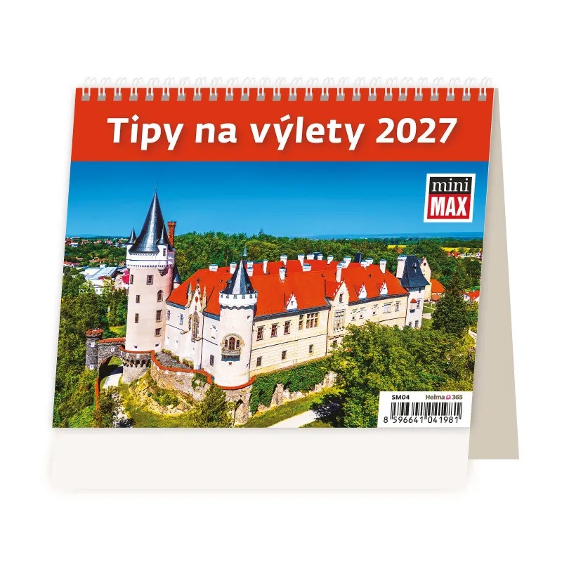 Kalendář stolní MINI - Tipy na výlety / SM04