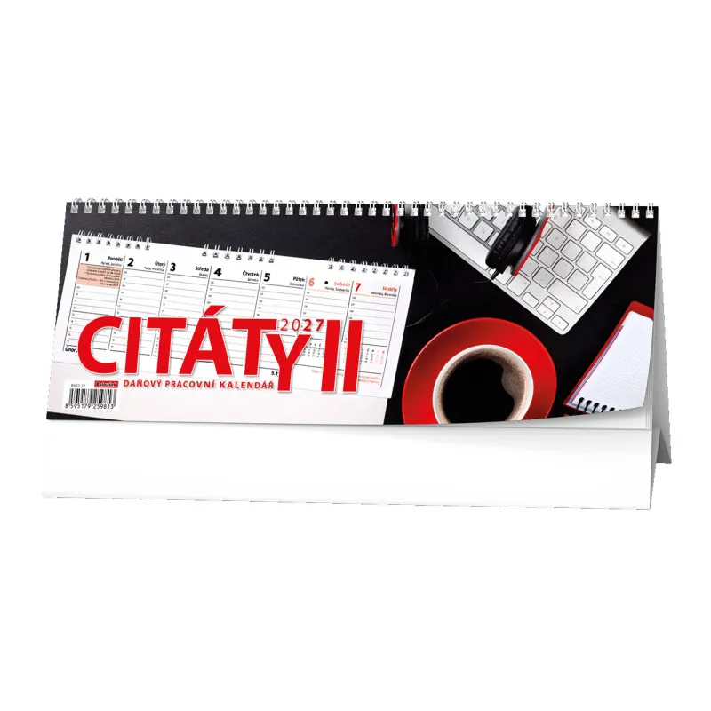 Kalendář stolní pracovní - Citáty II / BSB2