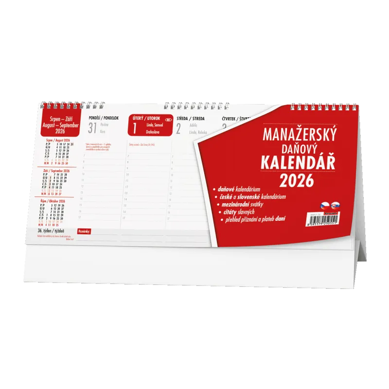 Kalendář stolní pracovní - Manažerský / BSN1