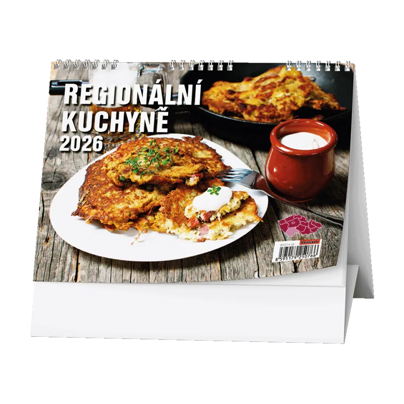 Kalendář stolní - Regionální kuchyně / BSD14