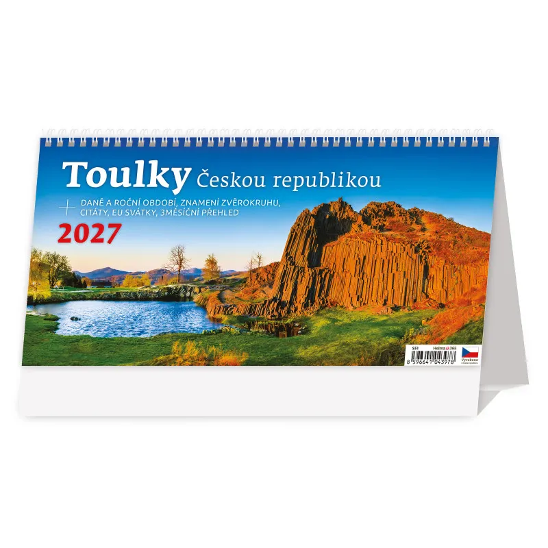 Kalendář stolní - Toulky Českou republikou / S51