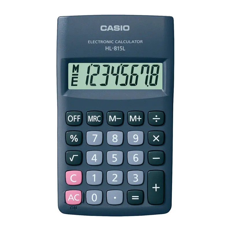 Kalkulačka Casio HL815L kapesní displej 8 míst