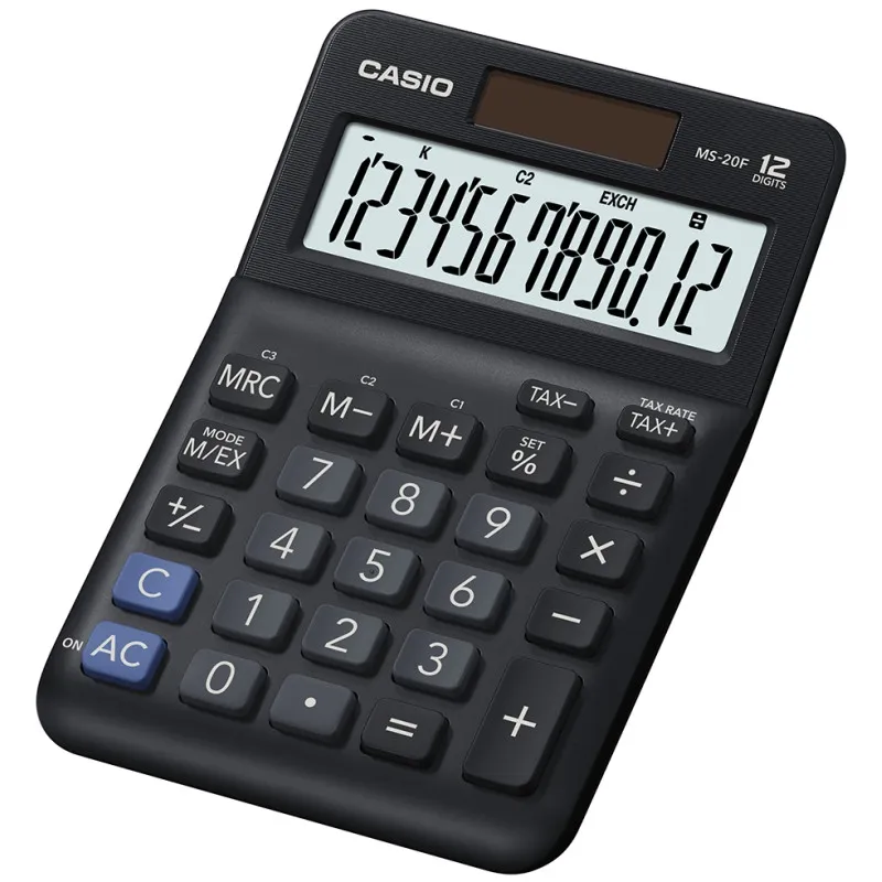 Kalkulačka Casio MS 20F displej 12 míst