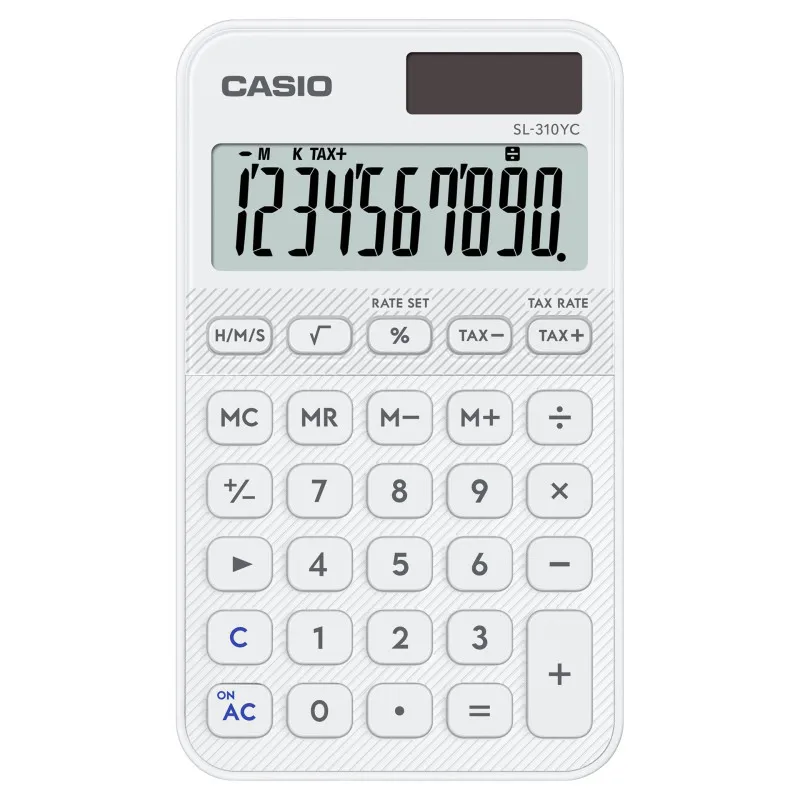 Kalkulačka Casio SL 310 YC - 10 míst / bílá