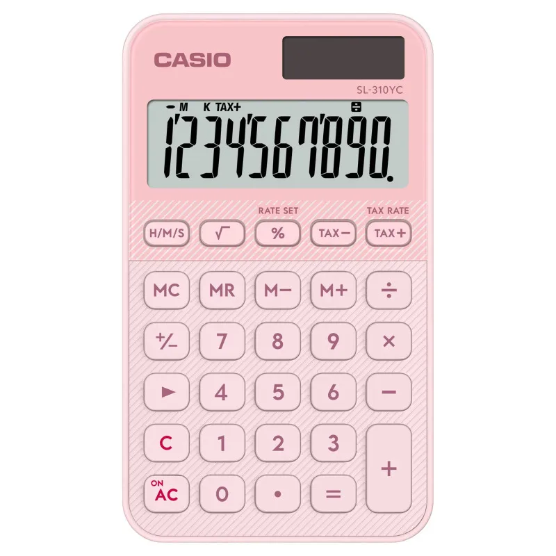 Kalkulačka Casio SL 310 YC - 10 míst / růžová