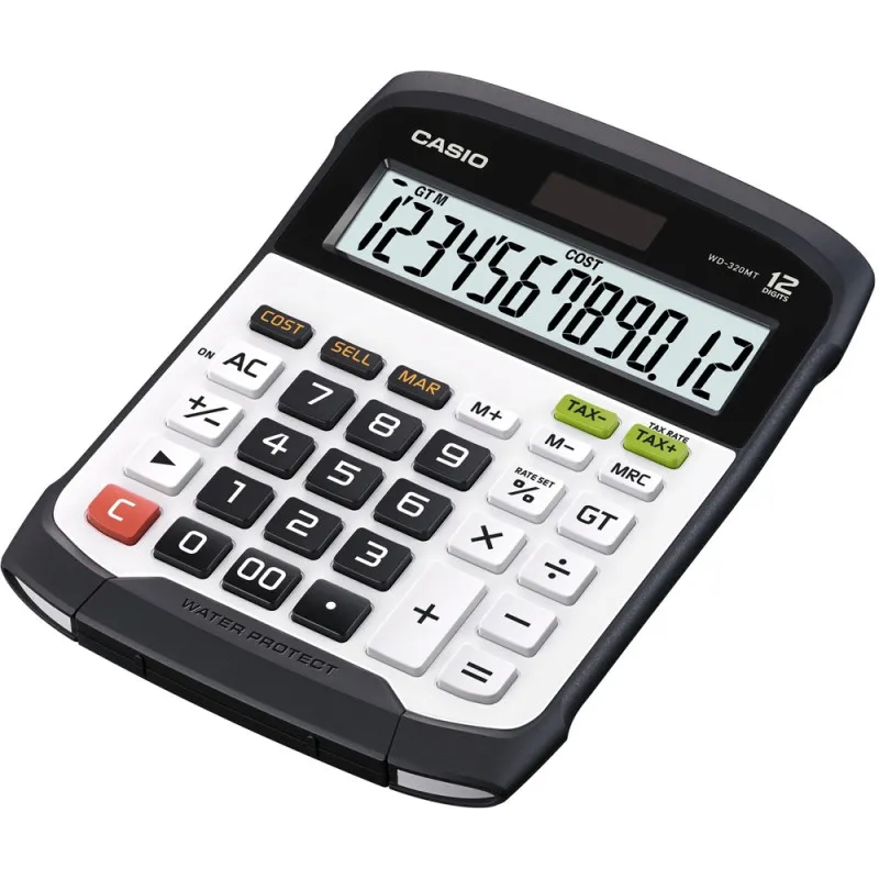 Kalkulačka Casio WD320MT voděodolná displej 12 míst