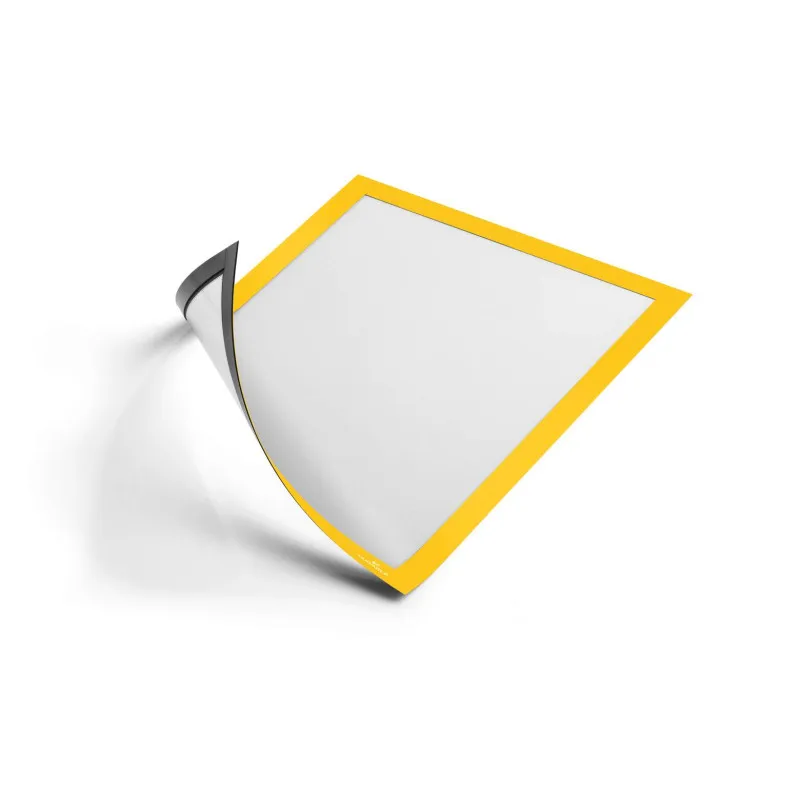 Kapsy Duraframe Magnetic A4 - žlutá / 5 ks