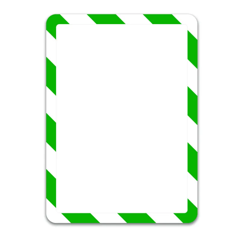 Kapsy Magneto bezpečnostní - A4 / zeleno-bílá / 2 ks / magnetické