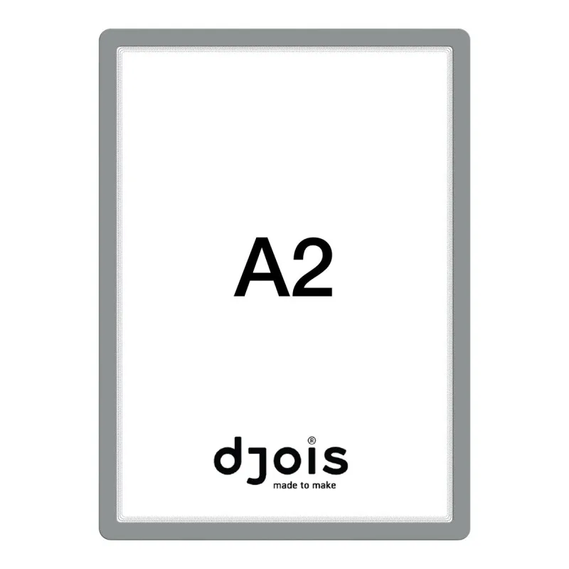 Kapsy samolepicí Magneto - A2 / stříbrná / 1 ks