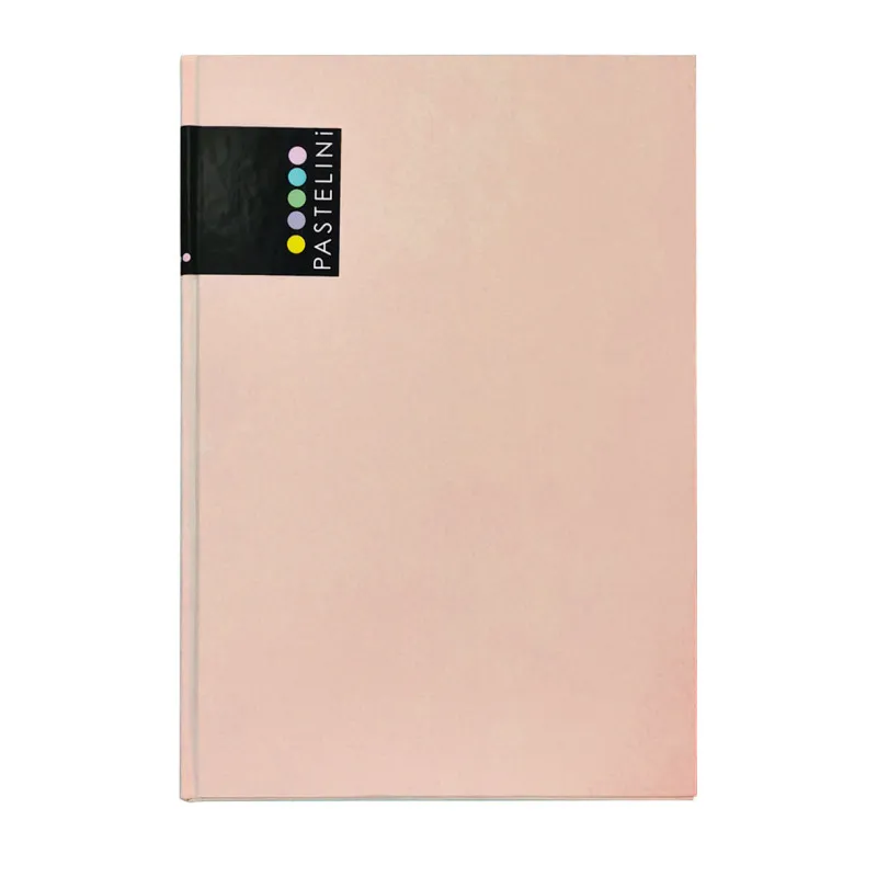 Kniha záznamní PASTELINI - A5 / linka / 96 listů / oranžová