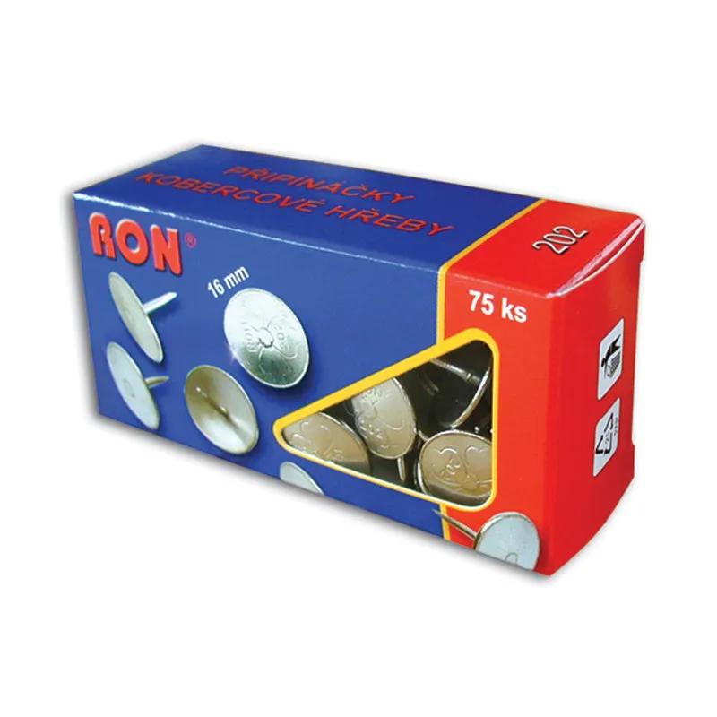 Kobercové hřeby RON - 202 / 75 ks, velikost 16 / 15