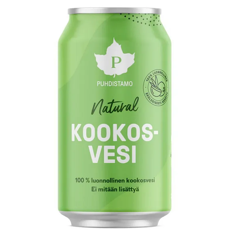 Kokosová voda 310 ml plech
