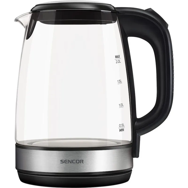 Konvice varná Sencor SWK 2080BK sklo / černá
