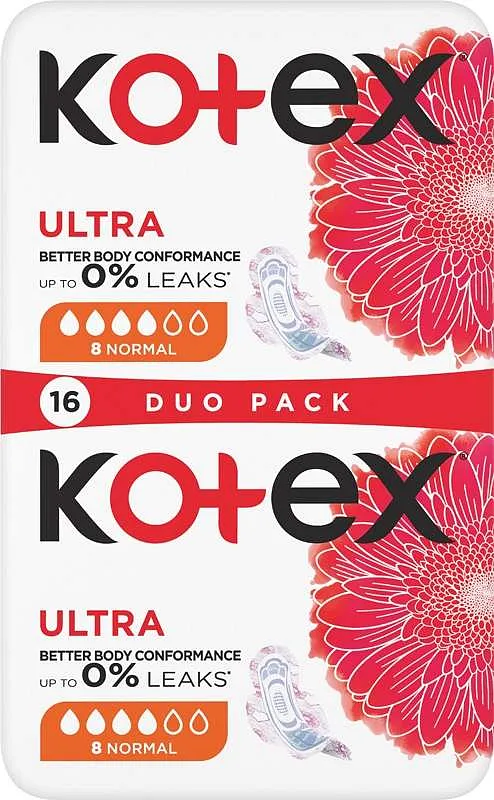 Kotex Dámské vložky ultra normal 16ks