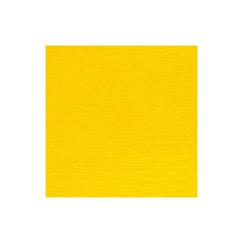 Krepový papír - role / 50 x 200 cm / žlutá
