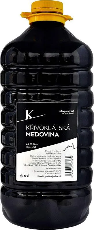 Křivoklátská Medovina 12% 5l