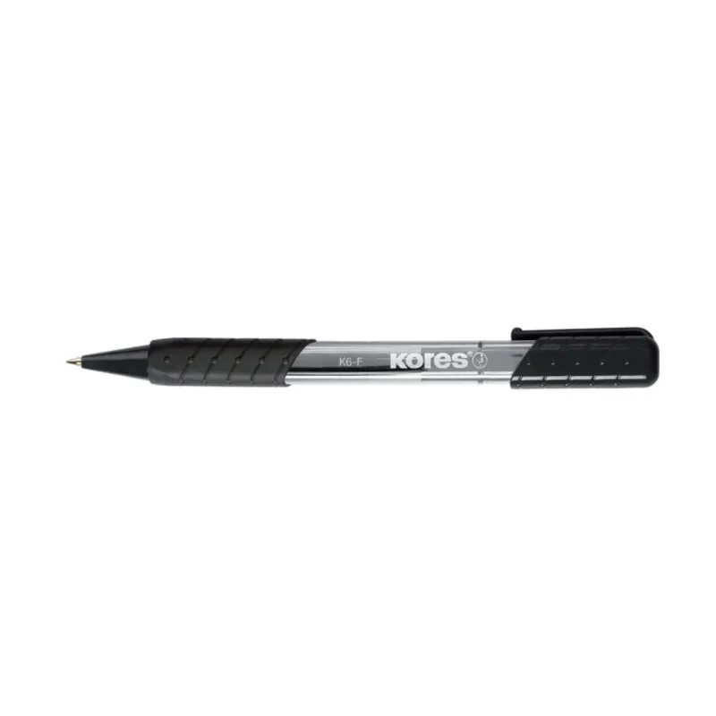 Kuličkové pero Kores K6-Pen - černá