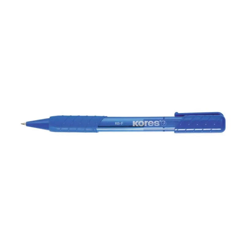 Kuličkové pero Kores K6-Pen - modrá