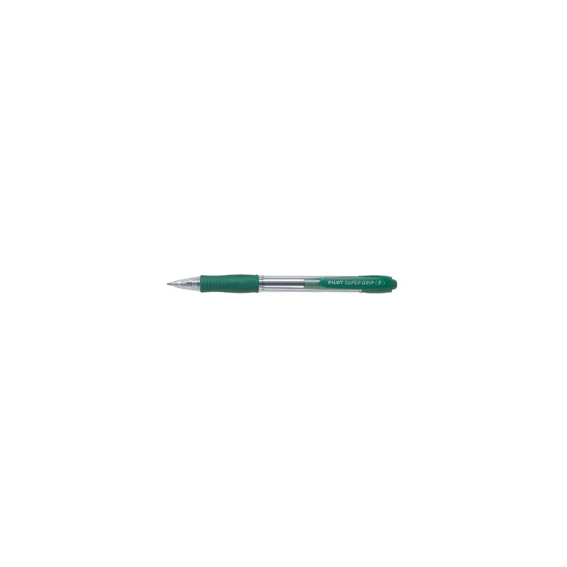Kuličkové pero Pilot Super Grip - zelená