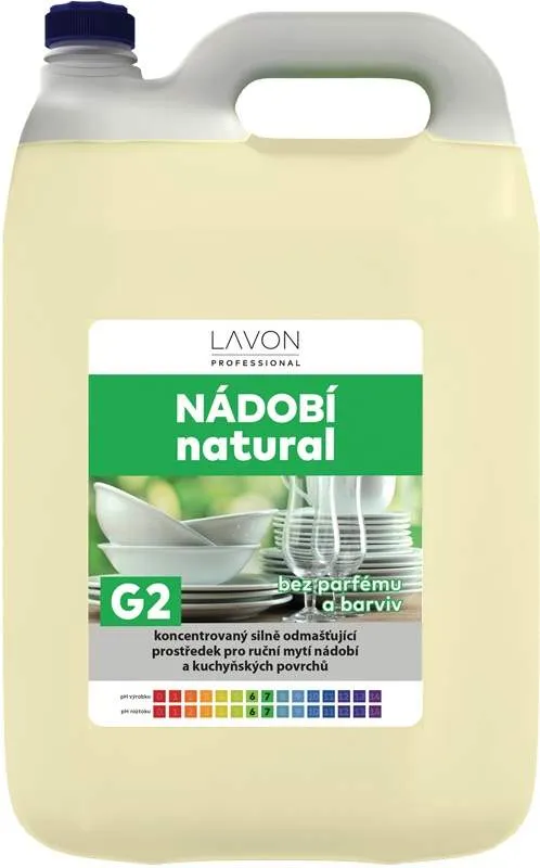 Lavon Professional Prostředek na nádobí natural 5l