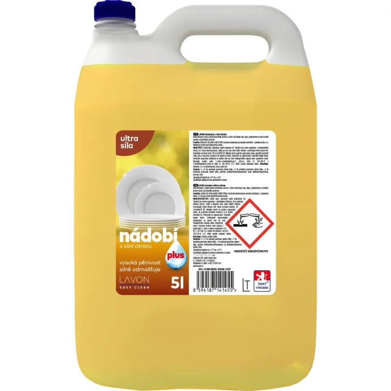 LAVON na nádobí Plus - 5 l