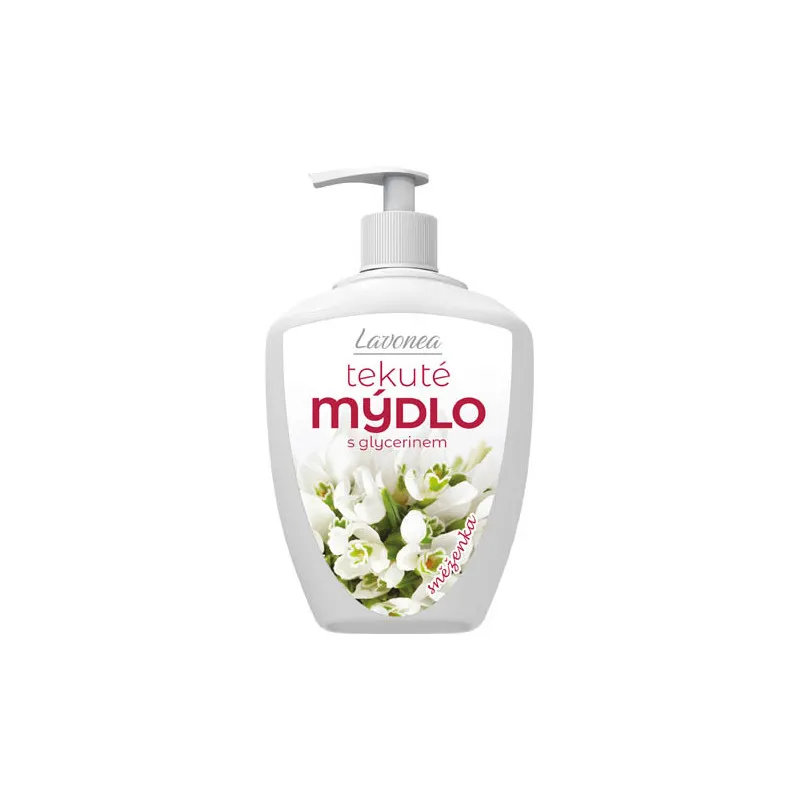 Lavonea tekuté mýdlo sněženka 500 ml