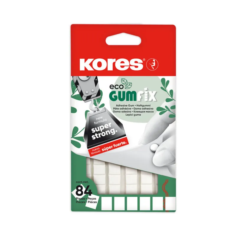 Lepicí hmota Kores - ECO Gumfix / 50 g / 84 ks