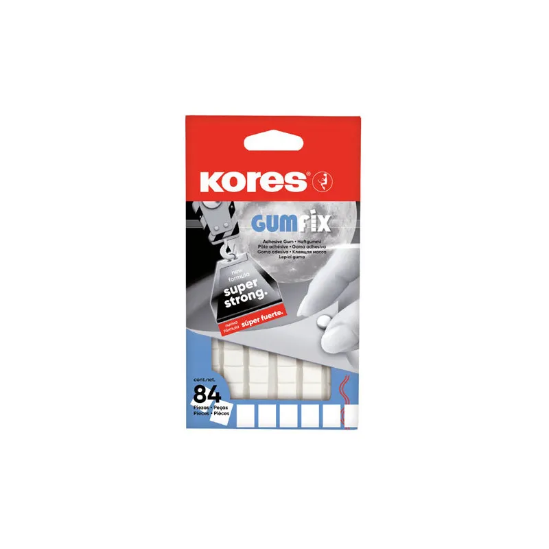 Lepicí hmota Kores - Gumfix / 50 g / 84 ks