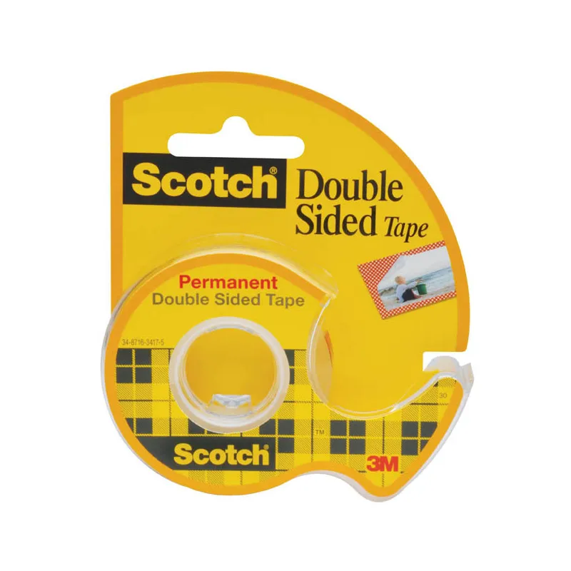 Lepicí páska oboustranná Scotch s odvíječem - 12 mm x 6,3 m