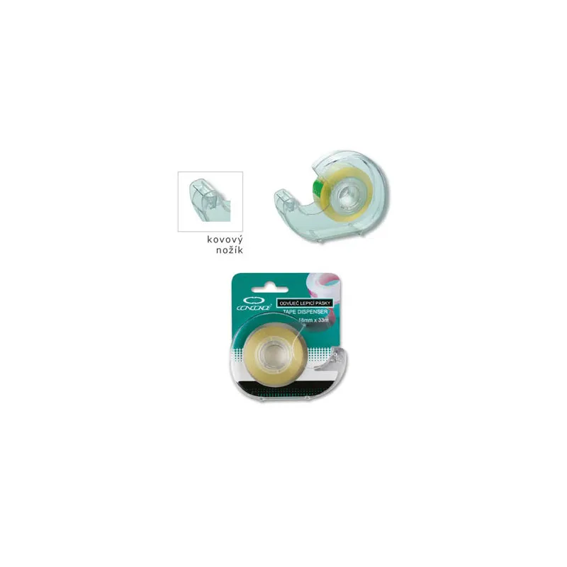 Lepicí páska s odvíječem CONCORDE - 19 mm x 33 m