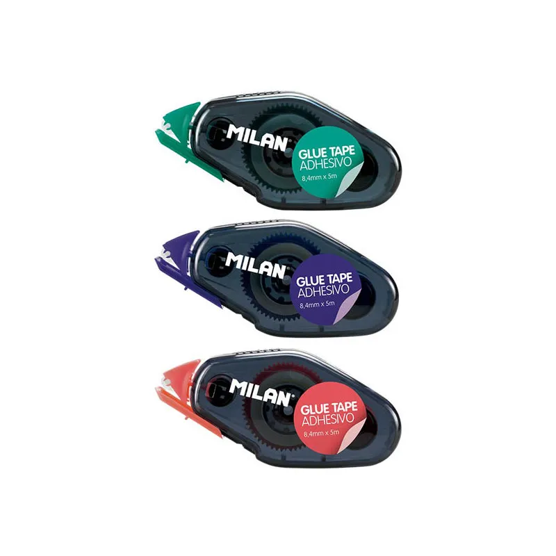 Lepicí roller Milan permanentní - roller 8,4 mm x 5 m