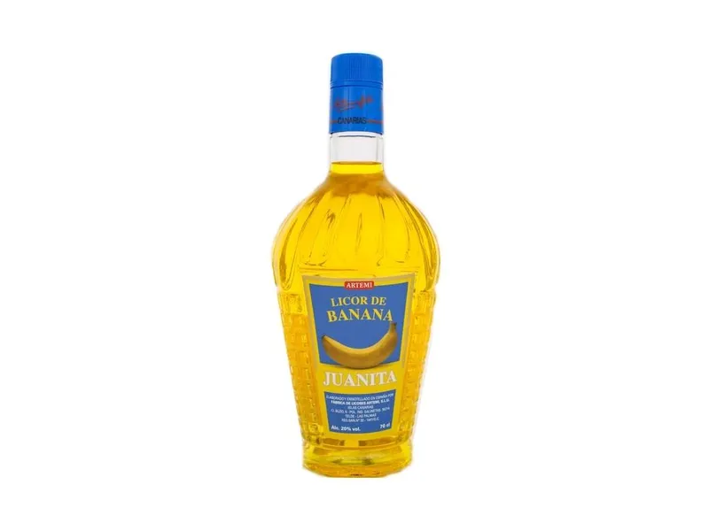 Likér Arehucas ron Artemi Juanita Banana  20%0.70l