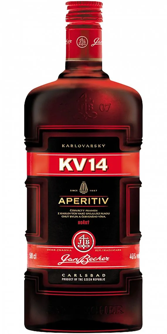 Likér Becherovka KV 14  40%0.50l