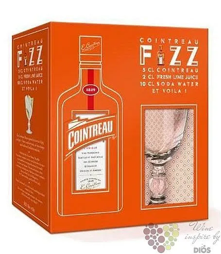 Likér Cointreau + 1sklo  červený gB 40%0.70l
