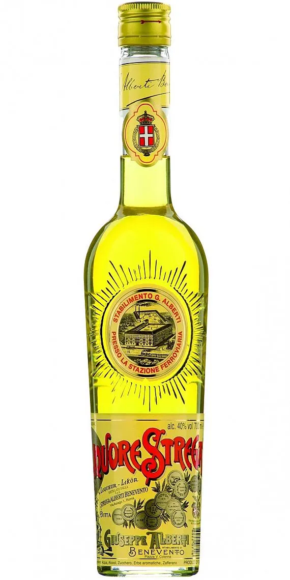 Likér Strega Yellow Original holá lahev 40%0.70l