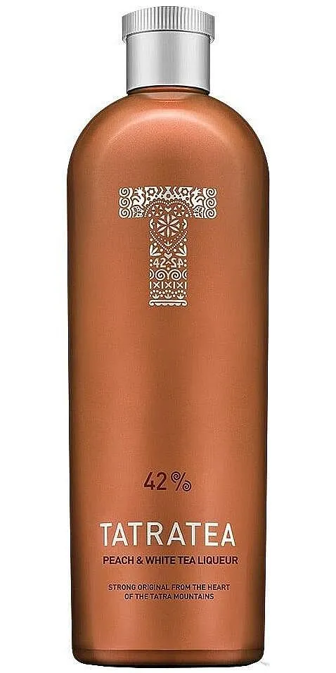 Likér Tatratea 42 Peach Tea Zlatá 42%0.70l