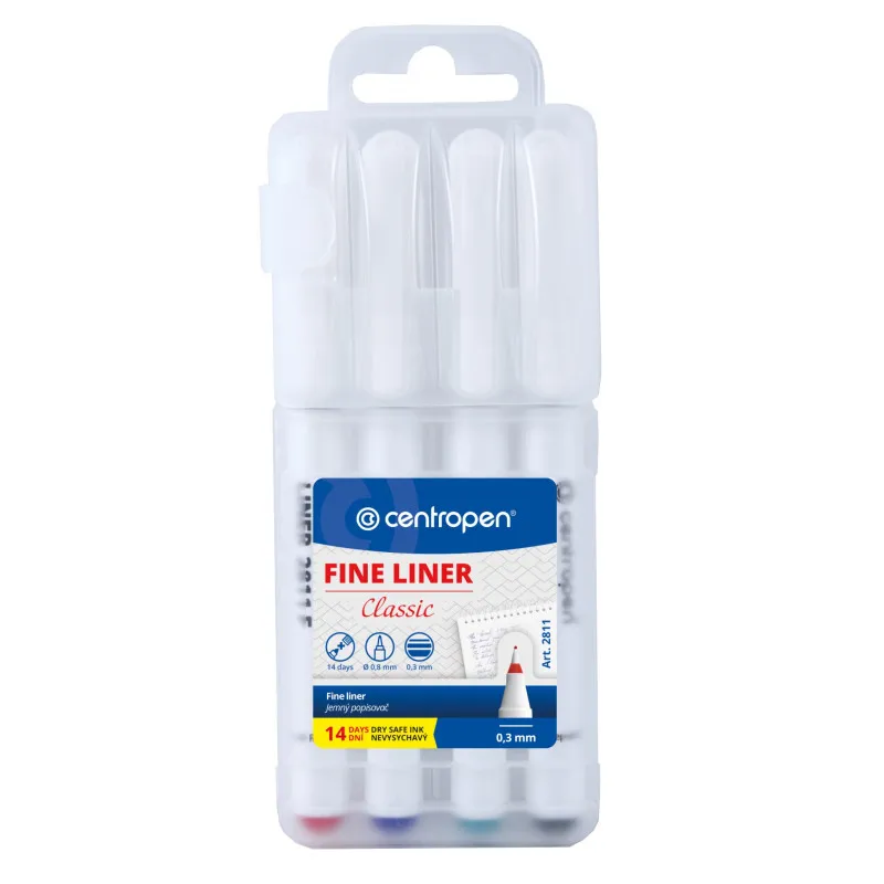 Liner Centropen 2811 F / sada 4 ks