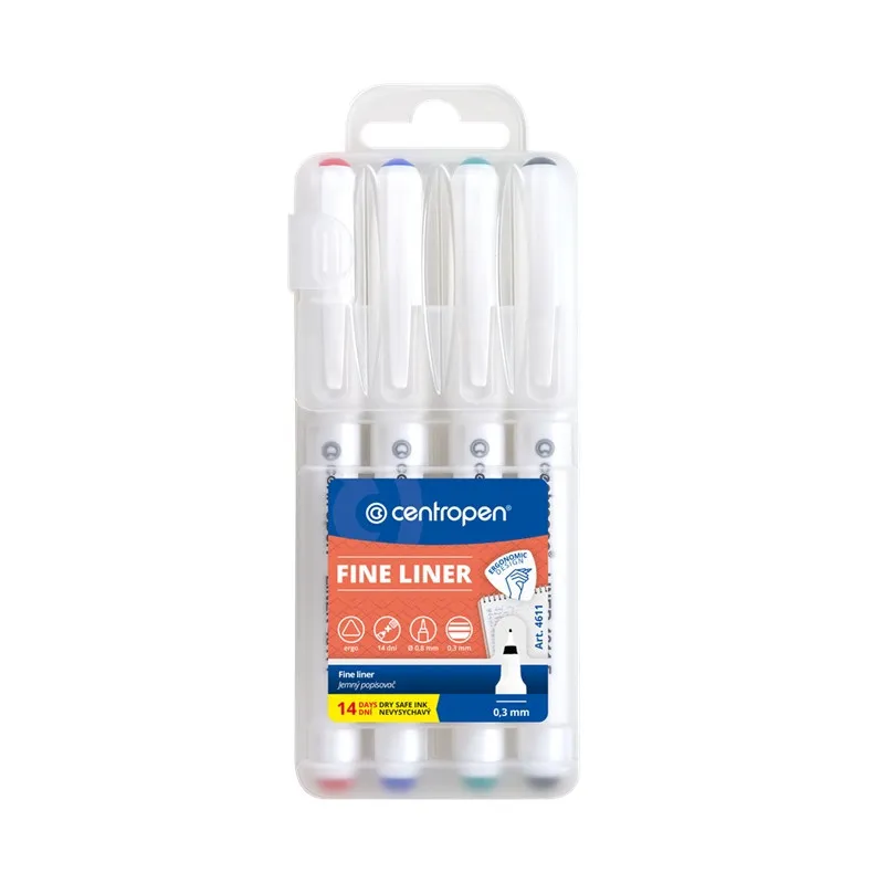 Liner Centropen 4611 F / sada 4 ks