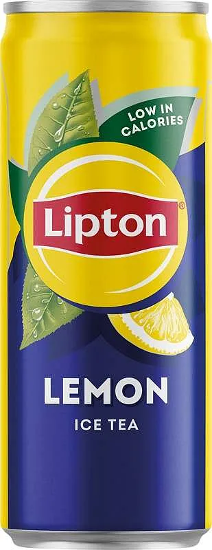 Lipton Ledový čaj černý citron 330ml plech