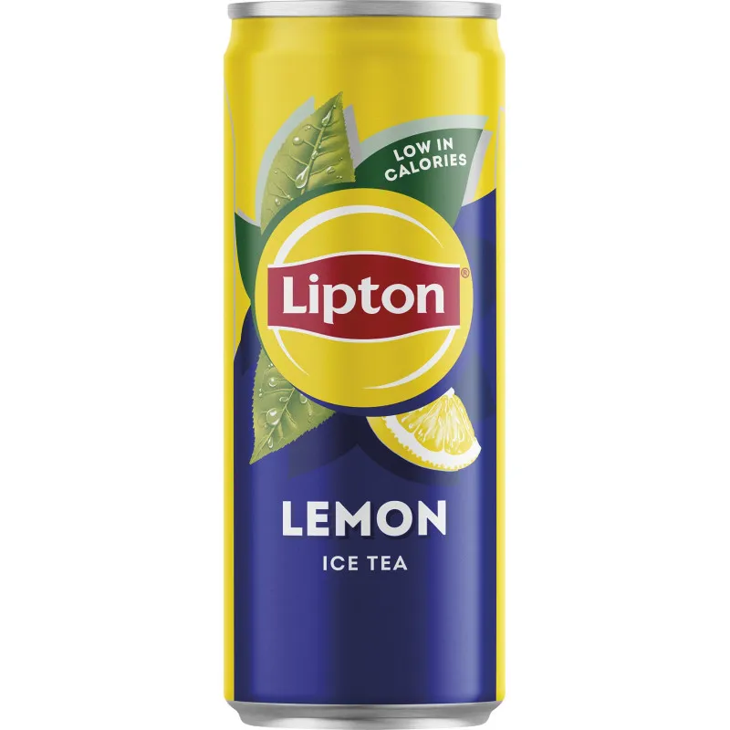 Lipton ledový čaj - citron / 0,33 l plech