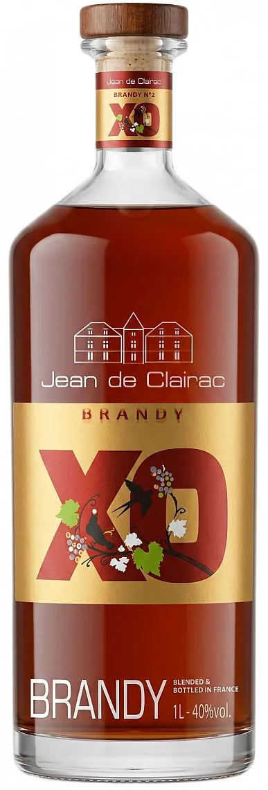 LITR Armagnac Jean de Clairac XO blend no.2 holá lahev 40%1.00l