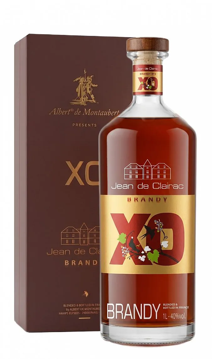 LITR Armagnac Jean de Clairac XO blend no.2 v krabičce 40%1.00l